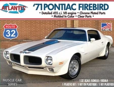 Atlantis Plastic Model Kit-1971 Pontiac Firebird Route 32 (Pack of 1)