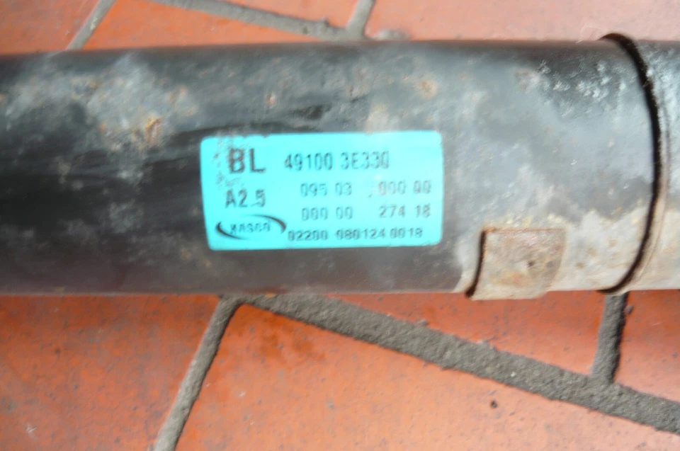 491003E330 Original Kardanwelle KIA SORENTO 2,5 CRDi, 2006-2010, 125Kw, 170Ps - Bild 3 von 3