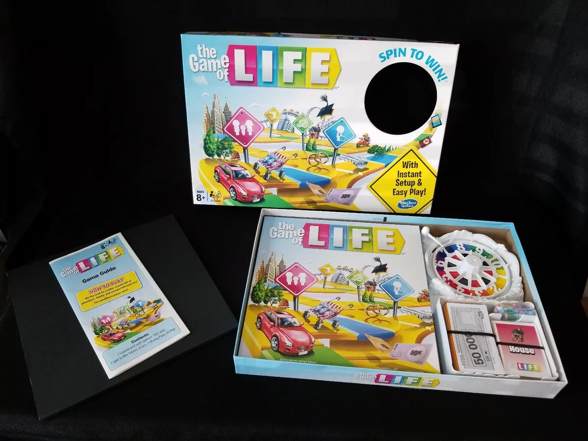  Hasbro Gaming The Game of Life Board Game, Family Games for  Kids Ages 8+, Includes 31 Careers, Family Board Games for 2-4 Players,  Family Gifts ( Exclusive) : Toys & Games