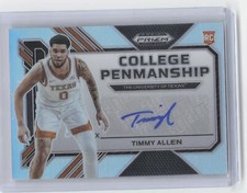 2023 Panini Prizm Draft Picks #CP-TAL Timmy Allen College Penmanship Silver