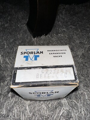 Vintage Sporlan Type F Thermostatic Expansion Valve C227754 BFFE-C-C