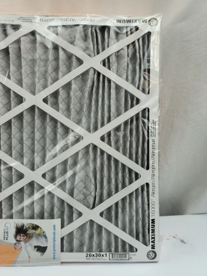Paquete de 4 filtros de aire olor alérgeno Arm and Hammer Maximum 16000 20x30x1 Foto 2 de 4