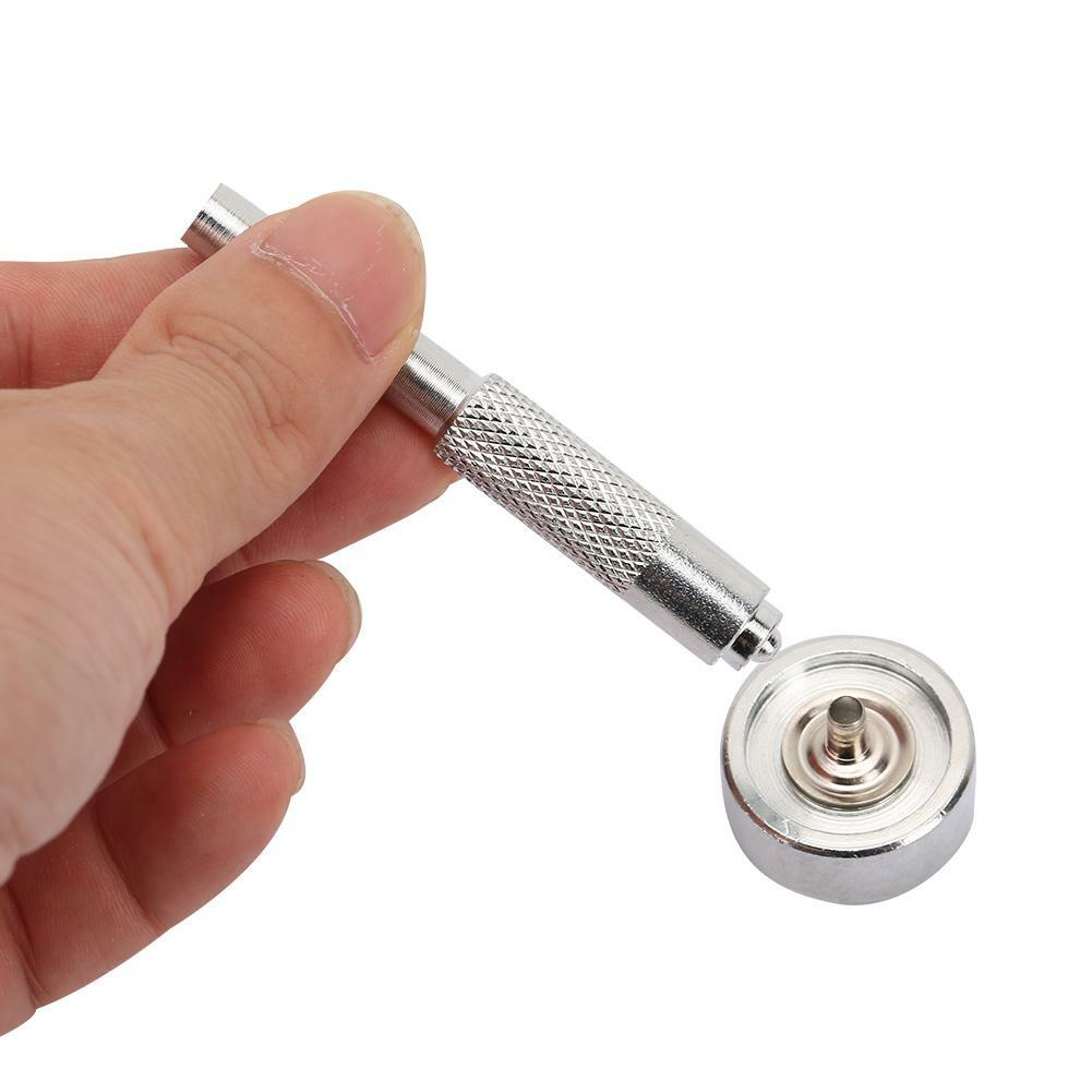 Metal Snap Fastener Kit Canvas to Screw Press Stud Boat Stud