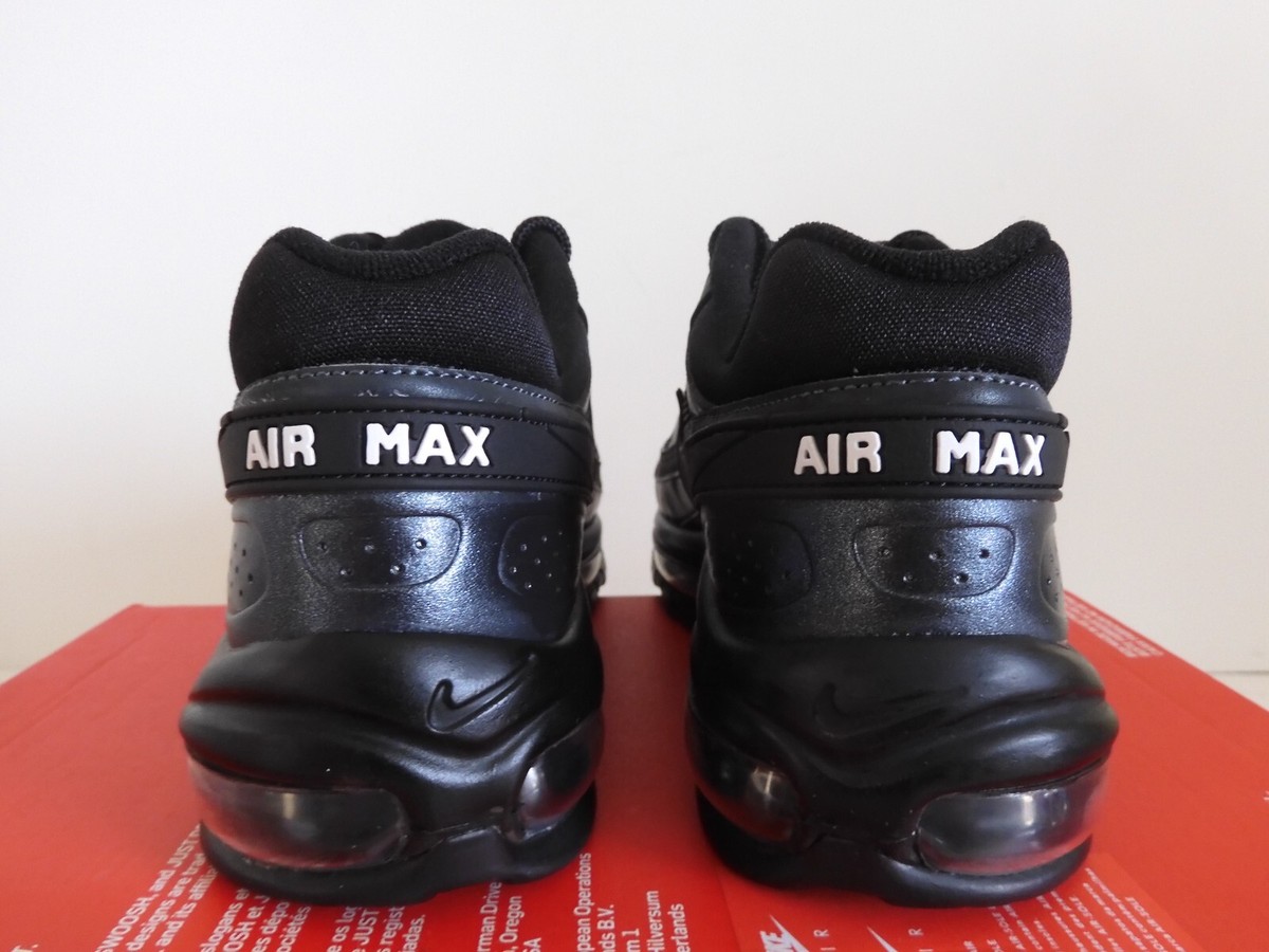 MENS NIKE AIR MAX 97 BW BLACK-BLACK-METALLIC HEMATITE SZ 6.5 