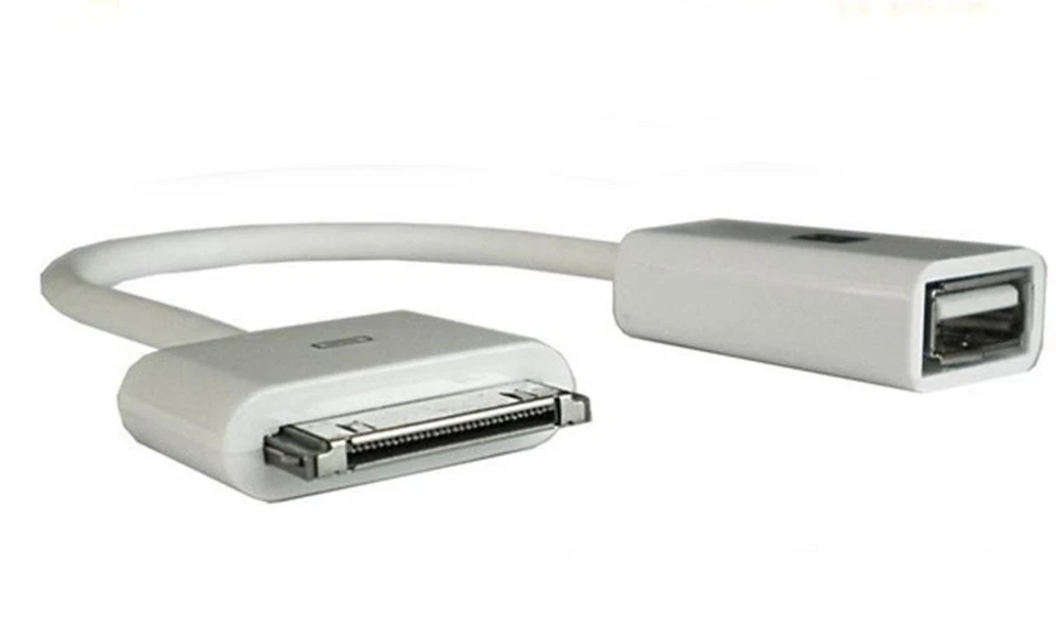30 Pin OTG auf USB 2.0 Buchse Adapter Kabel für Apple iPad 1 2 3 iPad2 iPad3