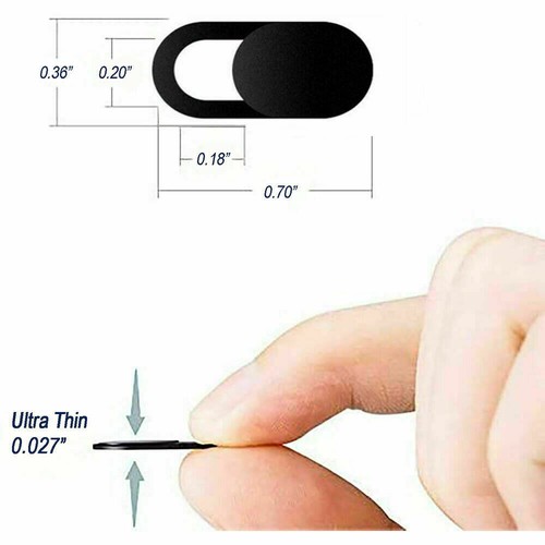 6x WebCam Cover Slide Camera Privacy Security Protect Sticker Phone Laptop UK - 第 10/13 張圖片