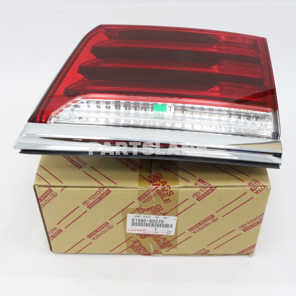 Lexus LX570 2013 OEM Rear Right RH Combination Lamp Lens
