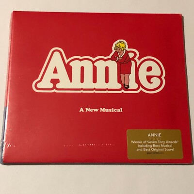 ANNIE - Annie A New Musical BRAND NEW CD with BONUS Tracks Ecopak 