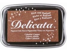 Delicata Celestial Copper Metallic Pigment Inkpad
