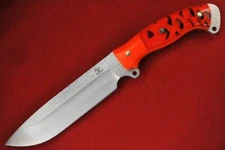 Busse Custom 2nd Gen Steel Heart Ergo .25" Hammered/Satin Grexed Pine Cone/Resin