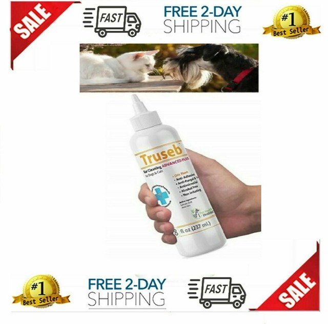 DOG CAT Ear Drops Infection Antibiotic Treatment Medicine Yeast Fungus Itching eBay