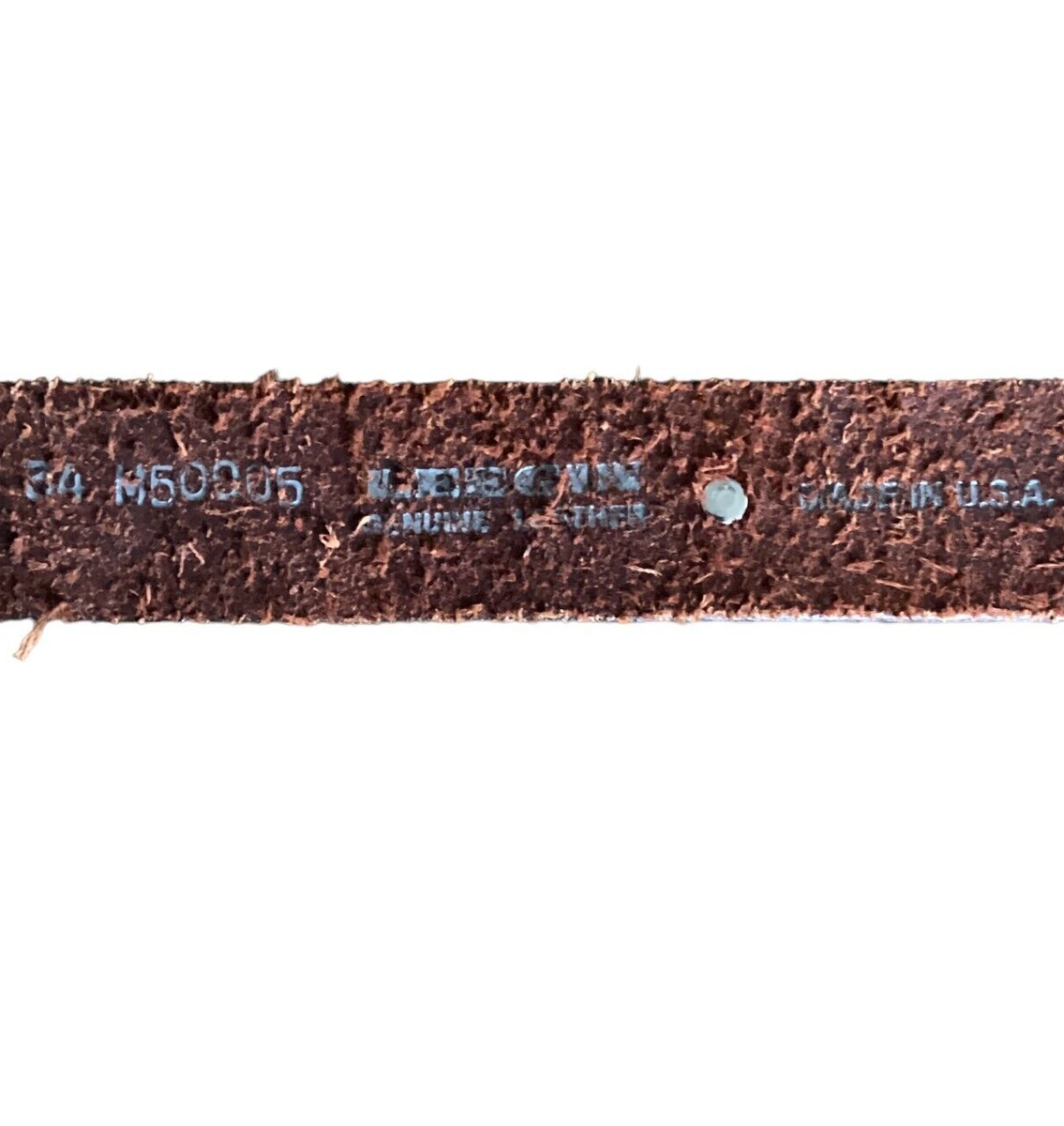VTG Leegin USA 34-38 Western Belt Brown Hand Tooled Leather‎ Silver Conchos 29S VTG Leegin USA 34-38 Western Belt Brown Hand Tooled Leather  main image 2