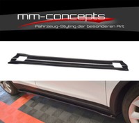 CUP Seitenschweller AnsäTze Schwarz FüR Tesla Model X Side Skirts Schweller V2