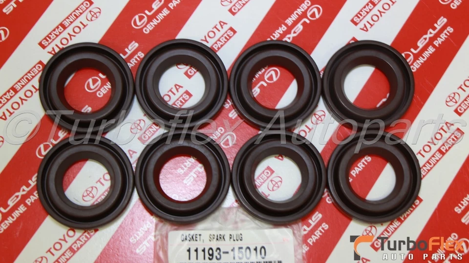 Lexus LS400 1990-1997 SC400 1992-1997 Spark Plug Tube Seal Set OEM 11193-15010 - Image 2 of 4