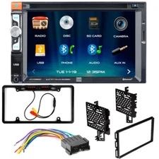 Double DIN CD/DVD Car Stereo kit w/Backup Camera for 2003-2008 Hyundai Tiburon