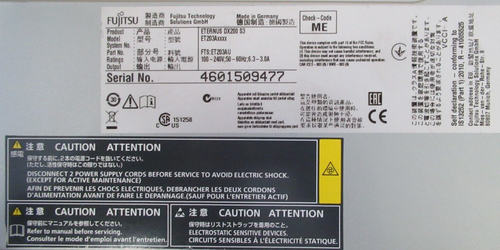 Fujitsu Eternus DX200 S3 13.6TB 24-Bay 2x Controller CA07662-D121 Quad 16GBps FC - Picture 3 of 7