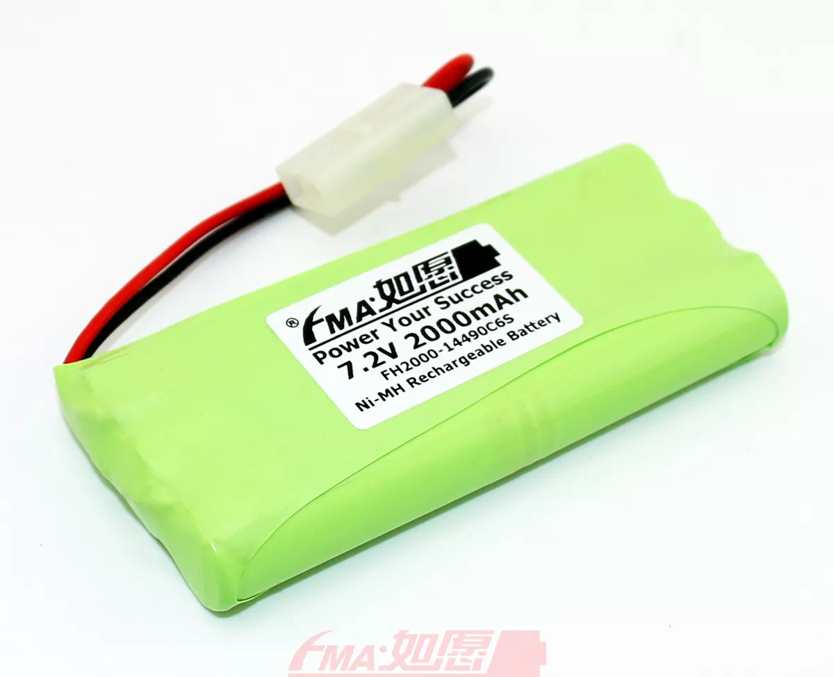 Bater a recargable Ni MH 7 2V 2000mAh para control remoto Nikko F1 coche Ferrari