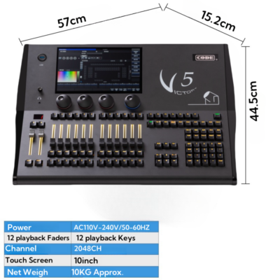 Dj Code Victory 5 Lighting Console Channel DMX512 Stage Lighting