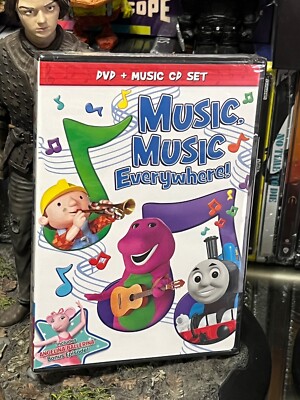 Music, Music Everywhere! (DVD + Music CD Set) Barney, Kipper, Thomas & Friends..