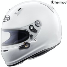 Arai SK-6 Go Kart Karting Race Motorsport Full Face Crash Helmet - White