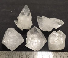 big apophyllite tips apophyllite point apophyllite pyramid raw stones lot 1363