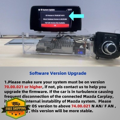 TK78-66-9U0C Carplayレトロフィットキット アダプター マツダ Mazda Carplay Android Auto Retrofit Kit Type-C TK78-66-9U0C