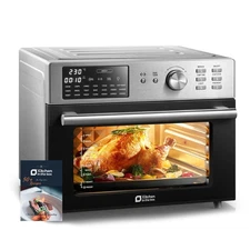 32QT Extra Large Air Fryer Toaster Oven Combo, 21-in-1 Countertop Convection ...