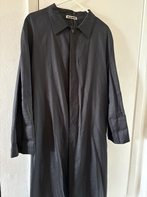 jil sander Lightweight Oversized Coat Trench 