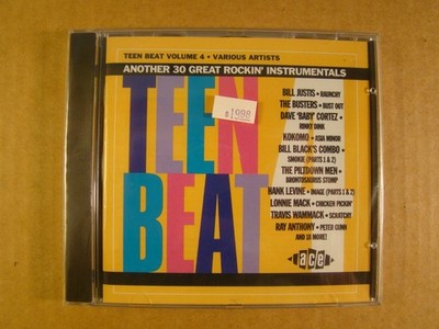 TEEN BEAT - 30 Great Rockin' Instrumentals (NEW/ Sealed CD) Lonnie Mack, etc.