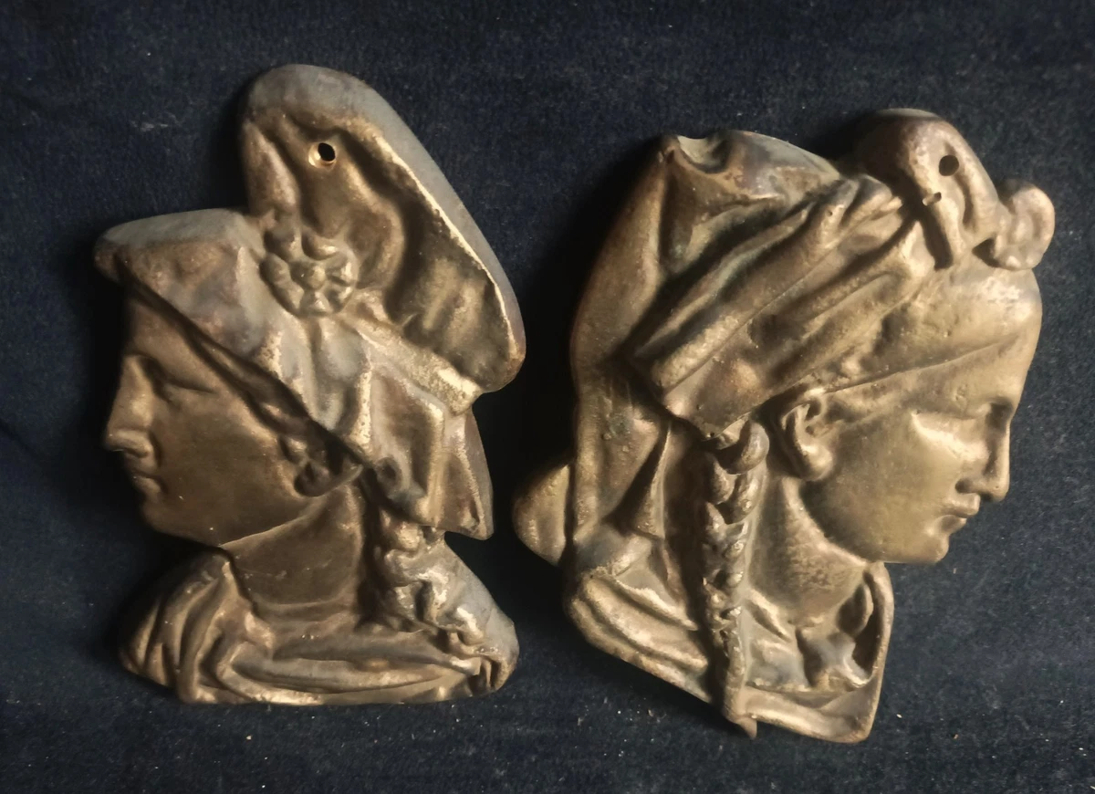 Plaque D'ornement En Bronze - XVIIIème Siècle - Motif Décoratif Ancien