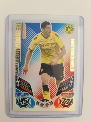 Match Attax Extra 11/12 Robert Lewandowski Hattrick Held Dortmund 128 2011/2012