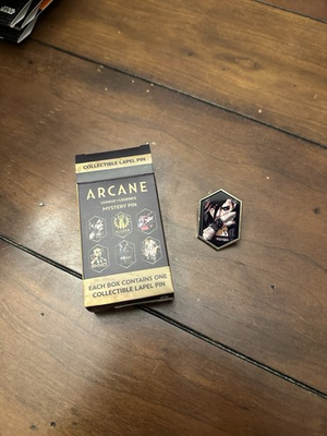 #ad #ad Collectible Pin: Pit Fighter Vi Arcane League Of Legends OPEN New $16.00