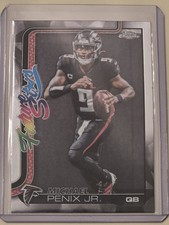 2025 Topps Chrome Football - Michael Penix Jr Future Stars #FS-19 Falcons