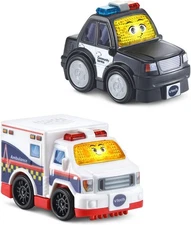VTech Go! Go! Smart Wheels Helping Friends 2-Pack - Ambulance/Police