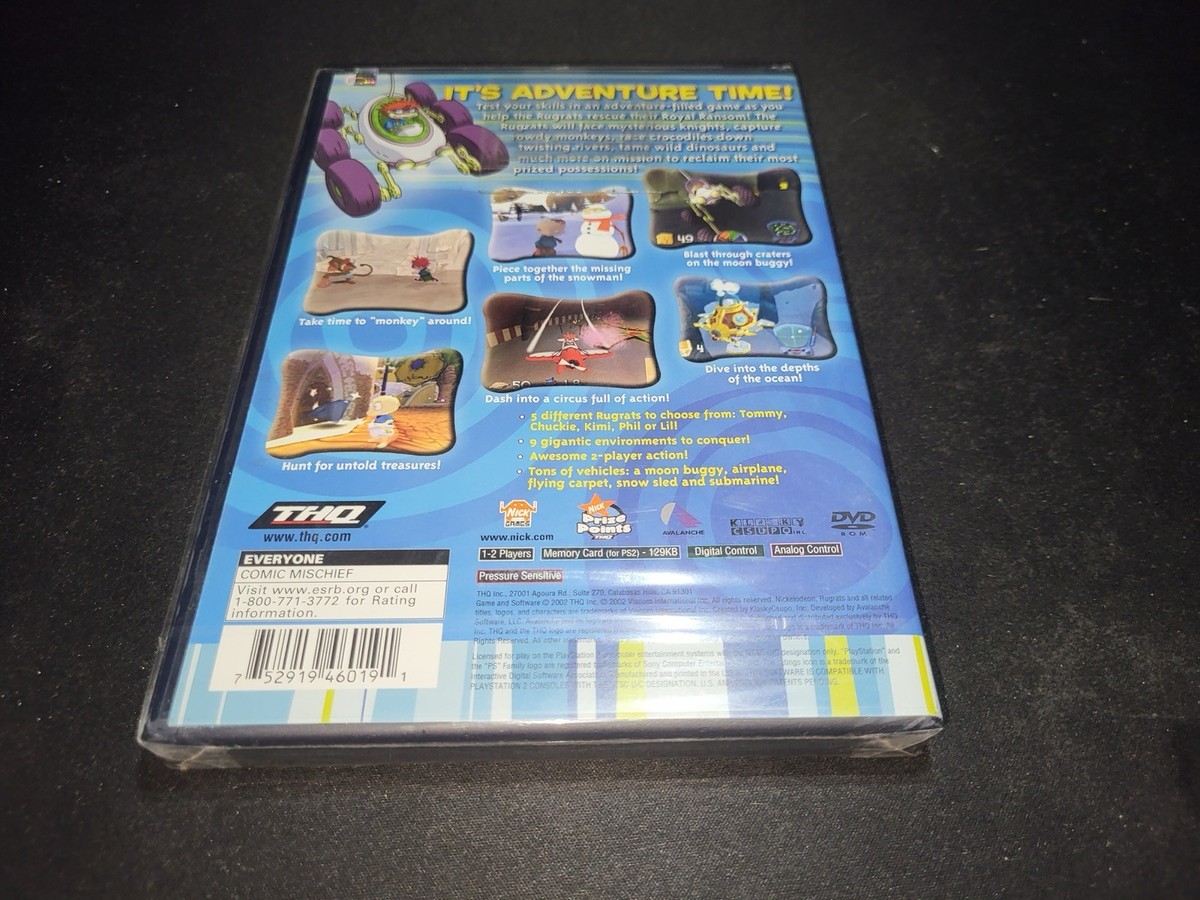 Rugrats: Royal Ransom (Sony PlayStation 2, 2002) for sale