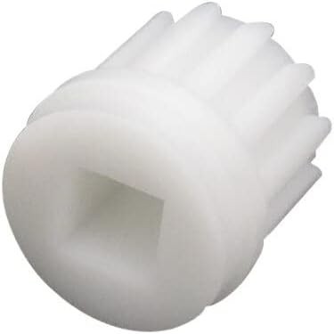 Für Bork kompatibel 12 Zähne Zahnrad Ersatz Vierkant 10x10mm Öffnung ABS