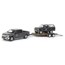 1/64 Ford F-150 & Bronco Trailer Montana Livestock Assoc. Hitch & Tow 11 31150-C
