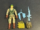 gi joe lot figure 1989 Recoil 100% complete Minty Beautiful HTF No Elbow Cracks