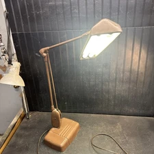 Dazor Floating Articulating Work Lamp Drafting Desk Light - Industrial Free Ship