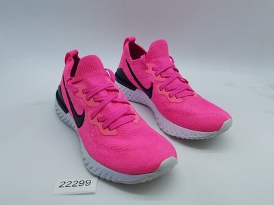 Nike Epic React Flyknit 2 Women's Size 9.5 Running Shoes Pink Blast