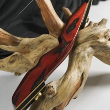 Takedown Traditional Longbow 64" Recurve Bow Hunting Bow for Adult 40lbs