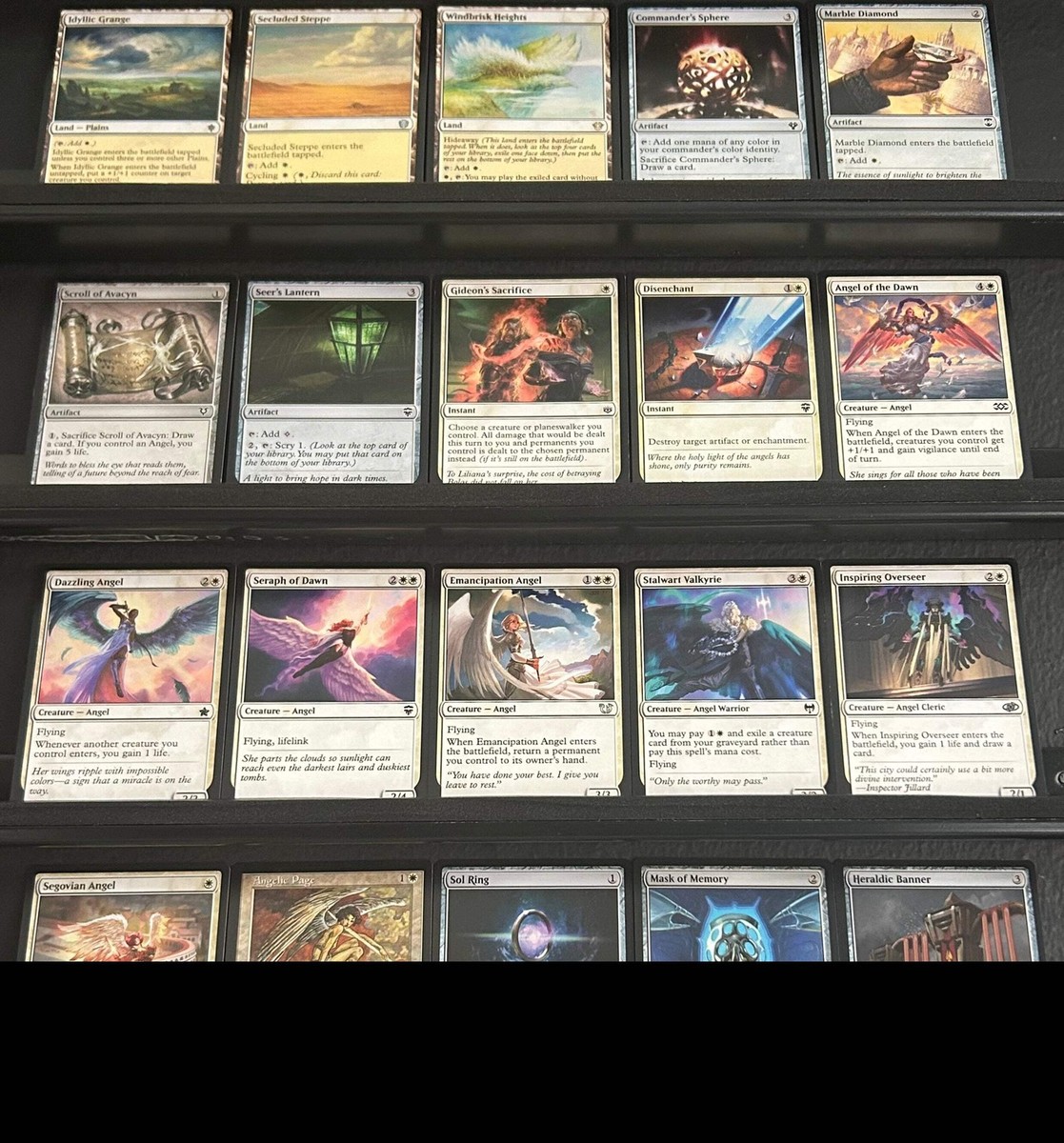 Custom Commander Deck*** Sephara, Sky's Blade - Angels - EDH MTG