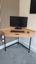 La Redoute Volga Corner Desk - Oak & Metal - Purchased Nov 2025 - RRP £399