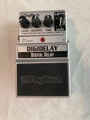 Digitech DigiDelay Digital Delay Effects Pedal X Series Tested Working 