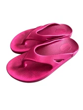 OOFOS OOriginal Thong Womens Size 7 Hot Pink Thong Flip Flop Sport Sandals