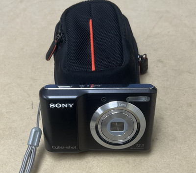 Sony Cyber-Shot DSC-S2100 12.1MP Digital Camera - 3x Optical Zoom dark gray