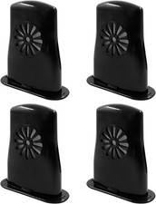 Bonsicoky 4 Pcs Acoustic Guitar Humidifier, Black Guitar Humidifier Instrument