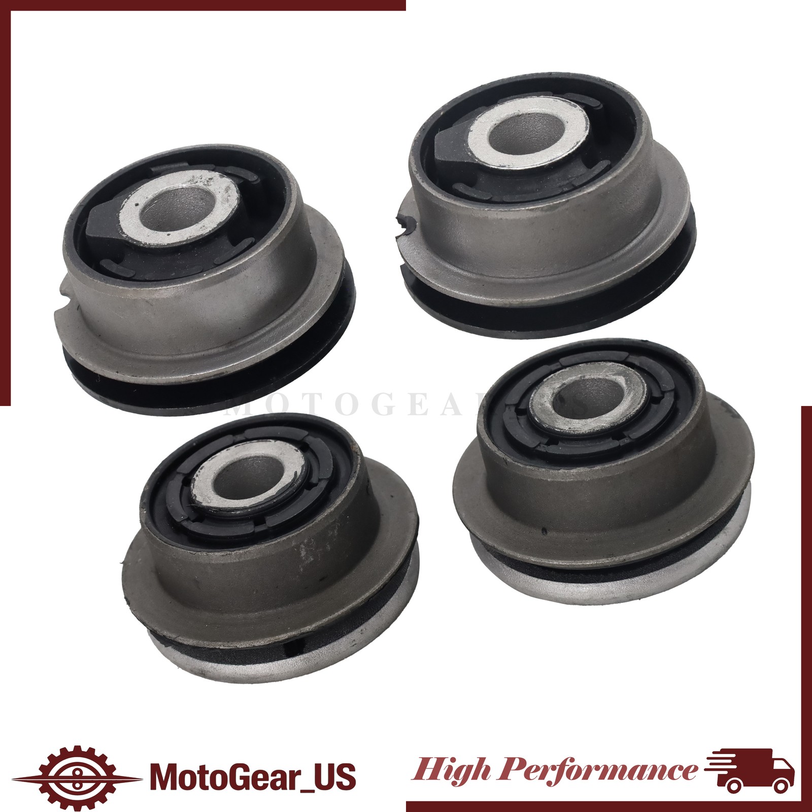Maserati Quattroporte 2009-2013 Front Upper Control arm bushings Set P/N 980139889