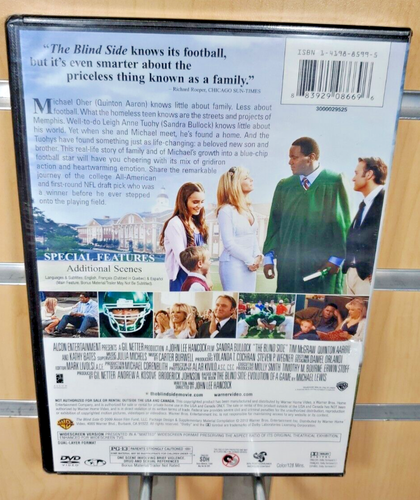 The Blind Side DVD Sandra Bullock Tim McGraw Kathy Bates Football - NEW Sealed - Picture 2 of 6