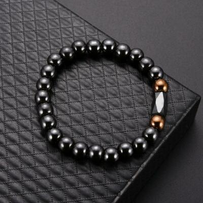 Bracelet Hématite Magnétique Thérapie Pour Le Ville de La Santé